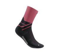Bauerfeind Chaussettes de running Run Performance Mid Cut – mi-hautes femme, corail, 39-42