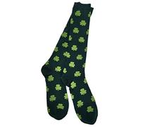 Chaussettes mi-hautes pour filles - Chaussettes de sport rembourrées pour femme - Motif irlandais, a, Taille unique