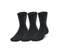 Under Armour Chaussettes 3-Maker Mid-Crew Noir – 3 paires Taille L