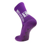 TAPEDESIGN Chaussettes antidérapantes Classic – 1 paire Violet (37-48) anti-ampoule