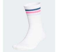 adidas Mixte 3-STRIPE HALF CREW SOCK, white/Dusky Petrol, 42-45