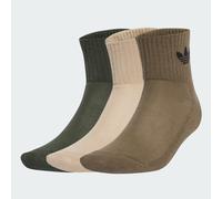 ADIDAS ORIGINALS Chaussettes crème / marron / vert foncé / noir, Taille 43-45