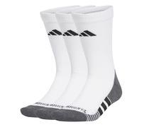 adidas Mixte PERFORMANCE CLIMACOOL CUSHIONED CREW 3P, White/Black, 42-45
