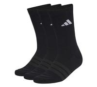 Adidas Chaussettes mi-mollet mixte Sportswear rembourrées 3 paires Noir/Noir/Blanc 48-51