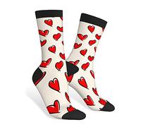 Chaussettes Mi-Mollet Amours Sport Sock Antidérapantes Chaussette De Sport Respirant Yoga Pourfitness Cadeaux