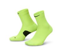 Chaussettes mi-mollet basses Nike Running Midweight (1 paire) Volt/Noir/Noir 38-42
