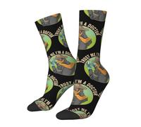Chaussettes Mi-Mollet Croyez-Moi, Je Suis Un Docteur. Je Suis Un Docteur De La Peste Médiévale. Socquette Sportswear Antidérapantes Chaussette Foot Respirant Cyclisme Pouryoga Randonnée