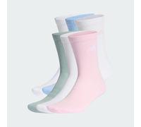CHAUSSETTES MI-MOLLET CUSHIONED 6PAIRES White / Clear Pink / Glow Blue / Wonder Sage 49-51