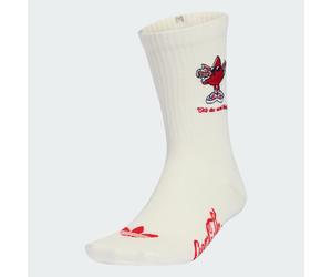 Chaussettes mi-mollet graphiques adidas x Coca-Cola (2 paires) Core White / Vivid Red 31-33