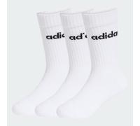 Chaussettes bÃ©bÃ© adidas Linear (x3) Blanc 25/27