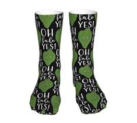 Chaussettes Mi-Mollet Oh Kale Non Chaussette Foot Résistant Aux Odeurs Chaussettes Sport Anti-Ampoule Sport Sock Pour Cyclisme Fitness Cadeaux