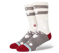 Chaussettes mi-mollet pour hommes Stance ~ ishod custom blanc cassé