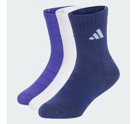 CHAUSSETTES MI-MOLLET SPORTSWEAR REMBOURRÉES (3PAIRES) Pure Purple / White / Dark Blue 28-30