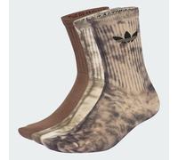 Chaussettes mi-mollet Tie Dye (3 paires) Utility Black / Off White / Earth Strata 43-45