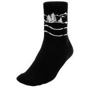 Chaussettes Mid Bamboo Viking Boosocks - Black 39-41