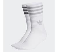 adidas Chaussettes Mid-Cut Glitter Crew Socks 2 Pairs in Blanc XS