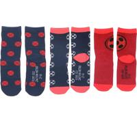 Chaussettes Miraculous Ladybug pour enfants - 3-Pack Sneaker Chaussettes 31/34