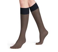 Falke Chaussettes longues Pure Matt 20 den Femme transparentes unies Bleu marine 39-42