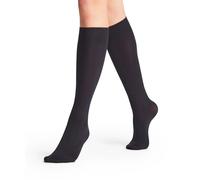 Falke Chaussettes longues Seidenglatt 40 DEN Femme - Semi-opaques unies - Bleu marine 6179 39-42