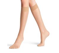 FALKE Seidenglatt 15 DEN W Kh transparentes unies 1 paire, Chaussettes longues Femme, Effet peau Golden 4699, 39-42