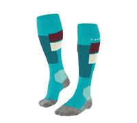 Falke - Women's SK4 Advanced - Chaussettes de ski - EU 37-38 - peacock blue