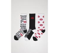 Chaussettes Mister Tee Kiss 3-Pack Noir 43/46
