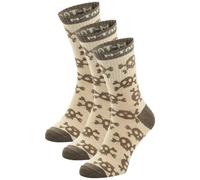 Chaussettes MK.3 Pirate Skull 3 pairs M-Tac - Sand 39-42