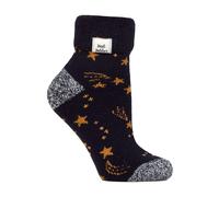 Chaussettes moelleuses et confortables pour dames avec revers