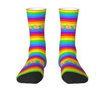 Chaussettes mollet LGBT mignonnes fantaisie LGBT décontractées pour gays et lesbiennes de compression mignonnes pour femmes hommes