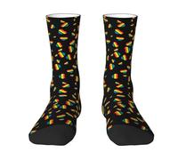 Chaussettes mollet LGBT mignonnes fantaisie LGBT décontractées pour gays et lesbiennes de compression mignonnes pour femmes hommes