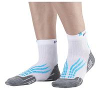 Monnet Chaussettes de running Run Elite Blanc/Bleu Taille 35/36