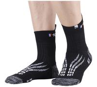 Chaussettes de Trail/Running Monnet Run Ice (NOIR BLANC) 41-42