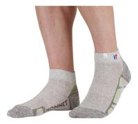 Monnet Chaussettes de randonnée Trek Lin Basse Gris Vert 41-42