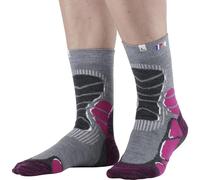 Monnet Chaussettes de randonnée Trek Mid Extra Light Femme Rose 39-40