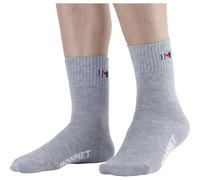 Monnet Chaussettes Mid Twin 4546 Gris Mixte