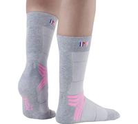Chaussettes de randonnée Monnet Trek Air (Gris/rose) 39-40