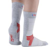 Monnet - Trek Air - Chaussettes randonnée Grey / Red - 45 - 46