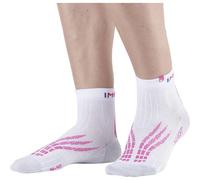 Monnet Chaussettes de trail Run X-light Blanc/Rose 39-40