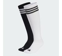 Chaussettes montantes 3 bandes (2 paires) White / Black / Black / White 37-39