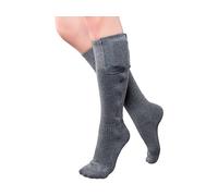 Chaussettes montantes chauffantes à piles - taille 35-38 - Infactory