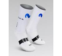Chaussettes Movistar Team 2026 Vortex 2.0 blanc - M
