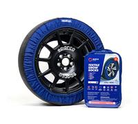 Sparco SnowShield Lot de 2 chaînes à neige pour voiture, faciles à monter, silencieuses, durables, homologuées et réutilisables (taille M)