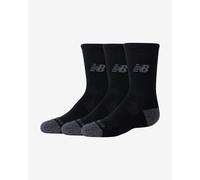 Chaussettes New Balance Active Crew junior noir pur gris (3 paires) - L