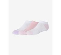 Chaussettes New Balance Active Graphic blanc rose lilas junior 3 paires - S