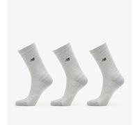 New Balance Unisexe Active Premium Crew 3 Pack en Gris, Polyester, Taille L