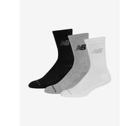 Chaussettes New Balance Crew Performance noir gris blanc (3 paires) - L