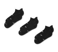 Nike Chaussettes Everyday Elevated No-Show – Lot de 4 – Noir – 34-38