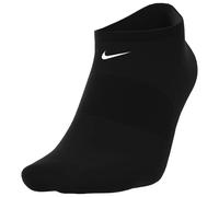 Nike Chaussettes Cushion No-Show 3 paires unisexe – Noir – Taille One Size