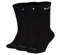 Nike Chaussettes de sport Everyday Plus rembourrées - 3 paires - Noir/Blanc Taille 34-38
