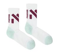 Chaussettes NNormal Race Blanc Marron, Taille M